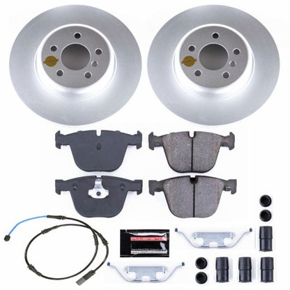 PowerStop Power Stop 10-17 BMW 535i GT Rear Z23 Evolution Sport Coated Brake Kit