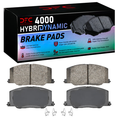 DFC 87-93 Toyota Celica Front 4000 Hybridynamic Brake Pads