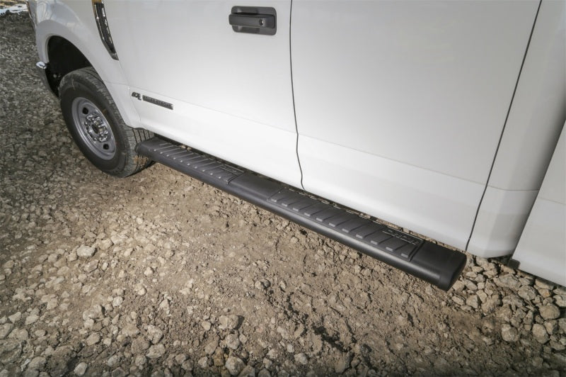 Dee Zee 99-23 Chevrolet/GMC/Dodge/Ford  Full Size Truck Tubes - 6In Oval - Black Steel (RegCab)