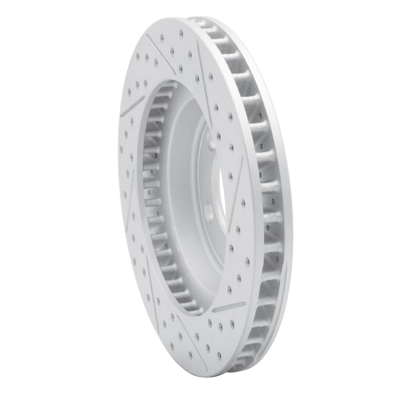 R1 Concepts R1 67-67 Ford Galaxie 500 Front Left Drilled & Slotted Geo-Carbon Rotor