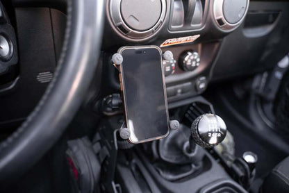 DV8 Offroad DV8 07-18 Jeep Wrangler JK Center Console Molle Panels & Device Bridge