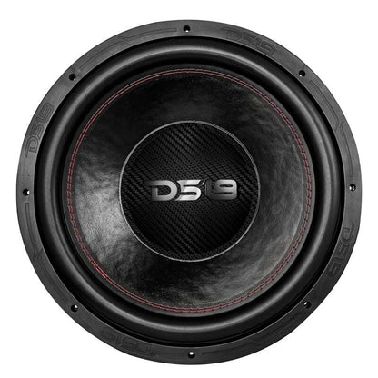 DS18 15in 3000 Watts RMS 4+4 ohm DVC Quad Stacked Magnet Reinforced Cone Subwoofers