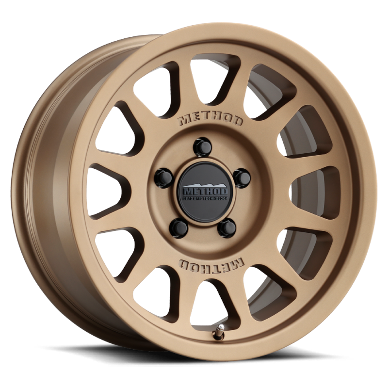 Method Wheels Method MR703 17x8.5 0mm Offset 5x150 110.5mm CB Method Bronze Wheel