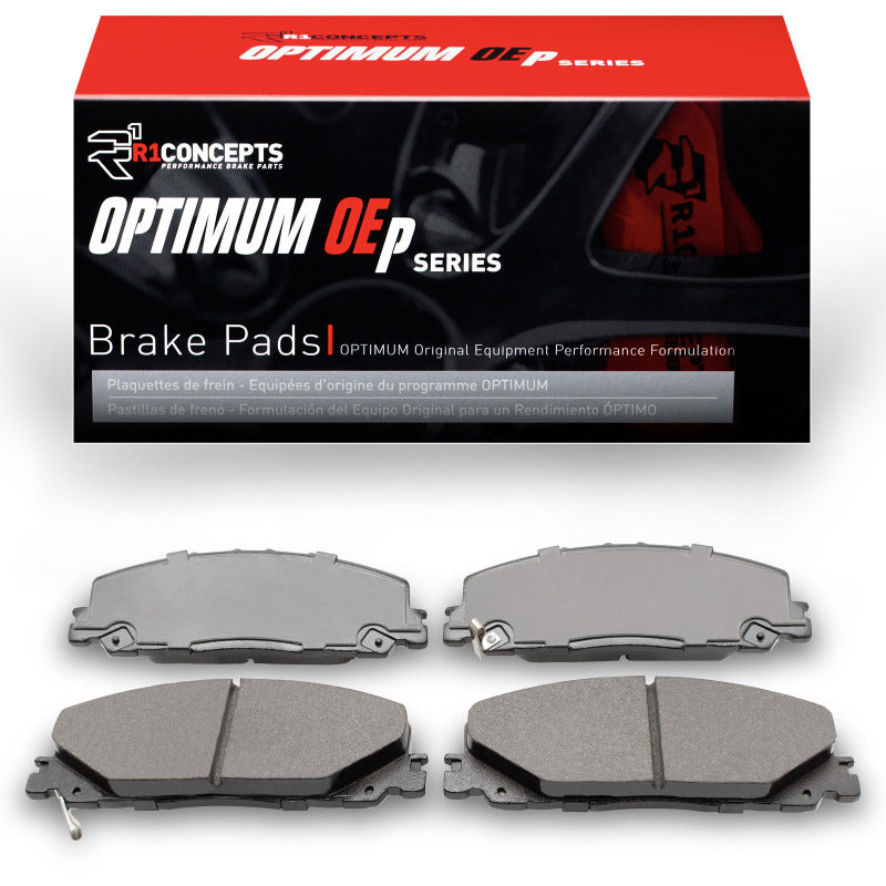 R1 Concepts R1 23-26 Honda Pilot Front Optimum OE Brake Pads