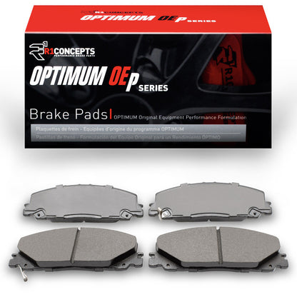 R1 Concepts R1 23-26 Honda Pilot Front Optimum OE Brake Pads