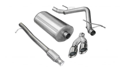 CORSA Performance Corsa 2010-2013 Chevrolet Silverado Crew Cab/Short Bed 1500 4.8L V8 Polished Sport Cat-Back Exhaust