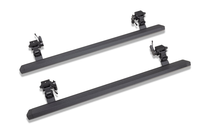 Go Rhino RealTruck 20-24 Jeep Gladiator CC 4dr VoltStep Electric Running Board Kit - Bedliner Coating