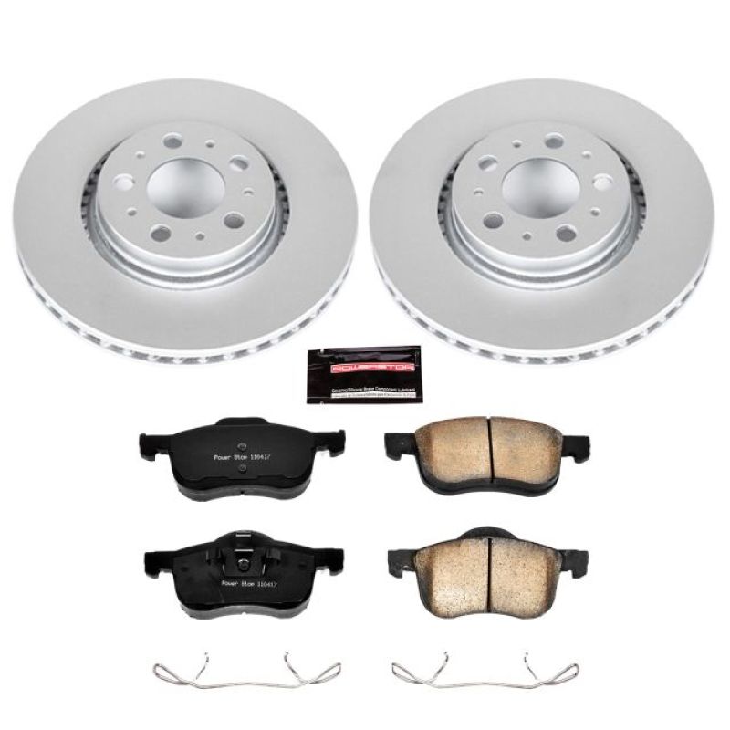 PowerStop Power Stop 01-09 Volvo S60 Front Z23 Evolution Sport Coated Brake Kit