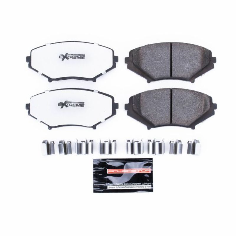 PowerStop Power Stop 04-11 Mazda RX-8 Front Z26 Extreme Street Brake Pads w/Hardware