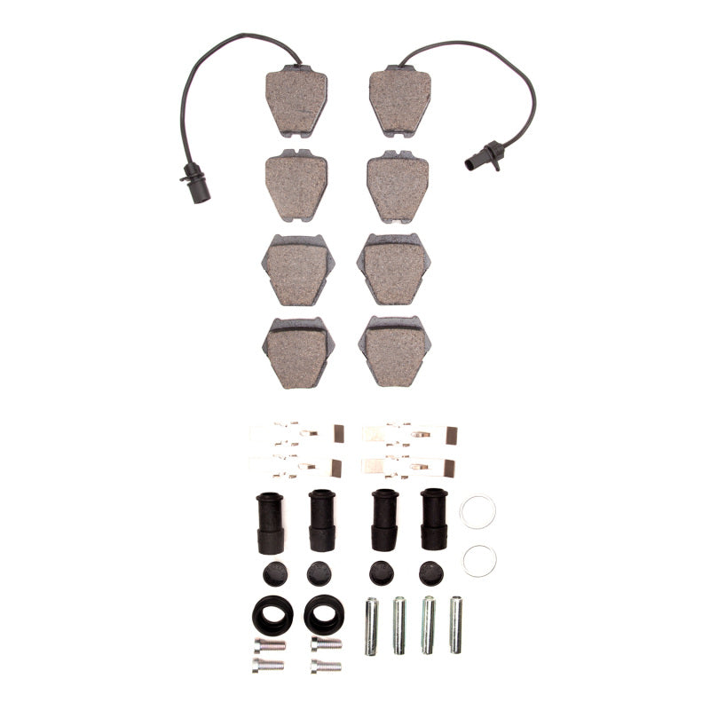 DFC 99-05 Audi S4 Front 5000 Advanced Low Metallic Brake Pads and Hardware Kit