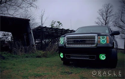 ORACLE Lighting Oracle GMC Sierra 08-13 LED Halo Kit (Round Ring Design) - White