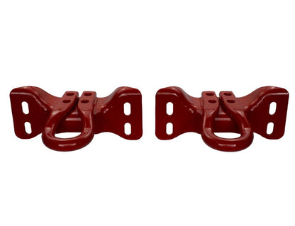 Ford Racing 17-22 Super Duty Tow Hooks - Red (Pair)