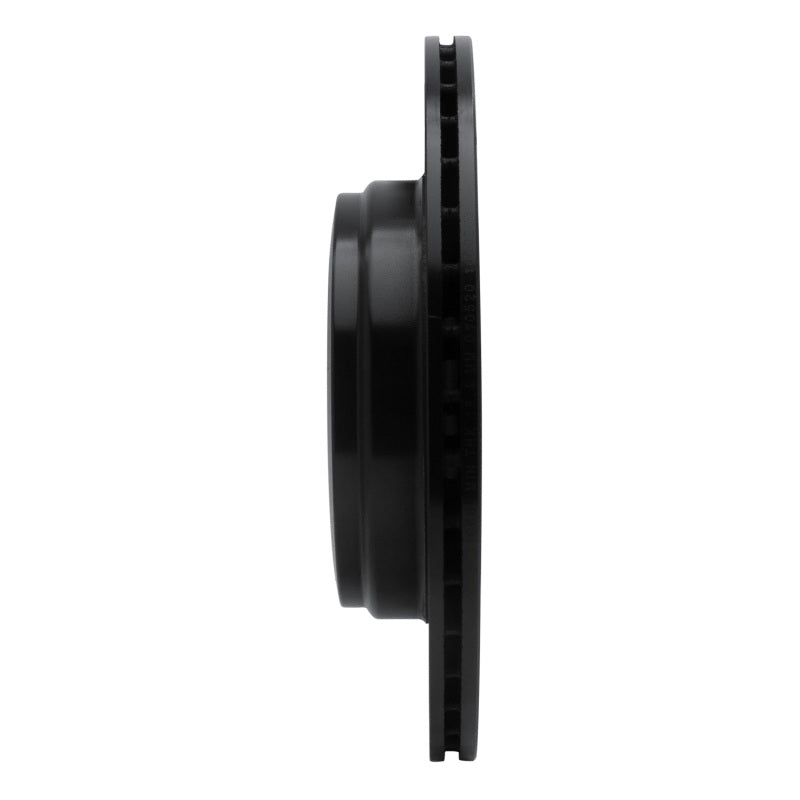 R1 Concepts R1 04-10 BMW 525I (USA/Canada) Rear Left Drilled & Slotted Black Brake Rotor