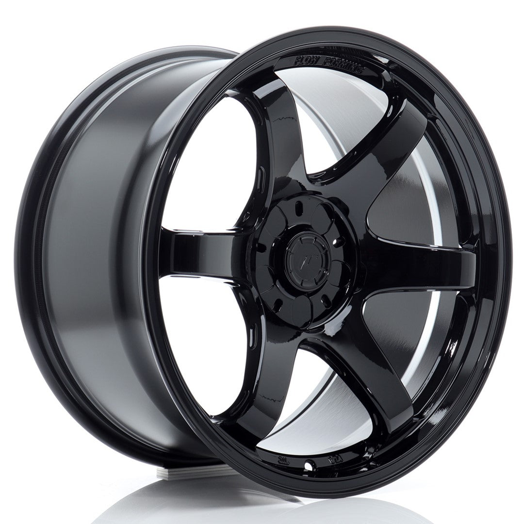 JR Wheels SL0318105F25X1572GB - SL03 18x10,5 ET15-40 5H BLANK Gloss Black