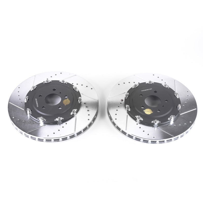 PowerStop Power Stop 09-11 Nissan GT-R Front Evolution Drilled & Slotted Rotors - Pair
