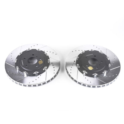 PowerStop Power Stop 09-11 Nissan GT-R Front Evolution Drilled & Slotted Rotors - Pair