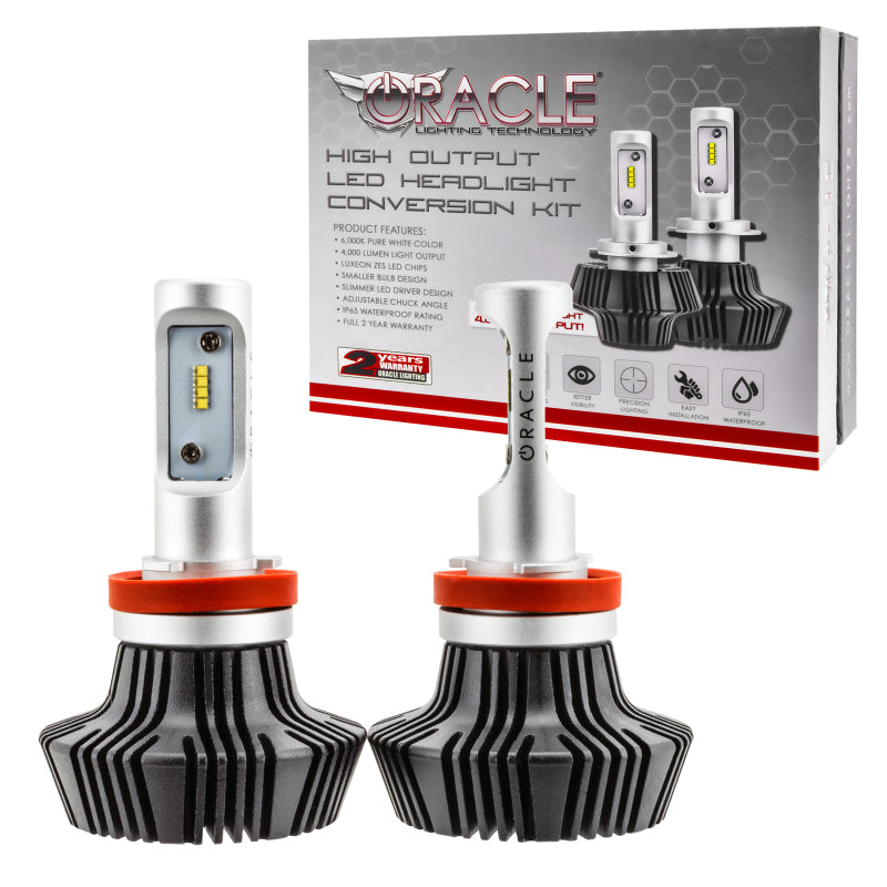 ORACLE Lighting Oracle H8 4000 Lumen LED Headlight Bulbs (Pair) - 6000K