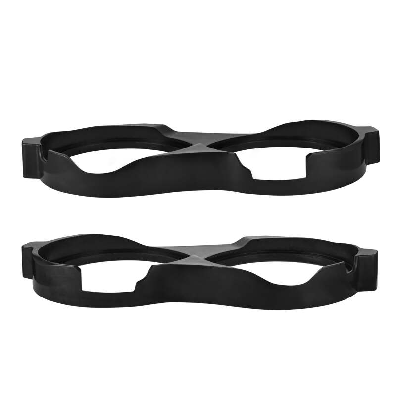 DS18 14-23 Harley-Davidson Saddle Bag Mid Bass Adapter Ring 2x 10in ABS Black