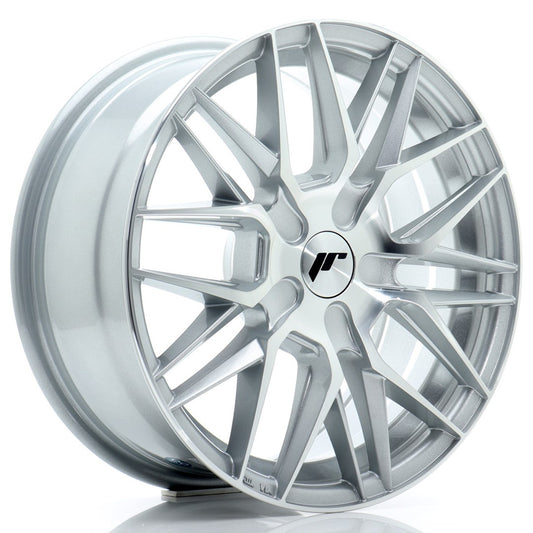 JR Wheels JR281670XX2072SM JR Wheels JR28 16x7 ET20-40 BLANK Silver Machined Face