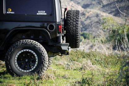 DV8 Offroad 07-18 Jeep Warngler JK Full-Width Rear Bumper
