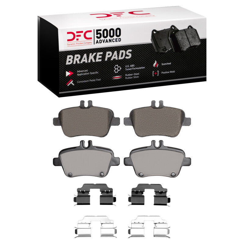 DFC 14-19 Mercedes-Benz CLA250 Rear 5000 Advanced Ceramic Brake Pads and Hardware Kit