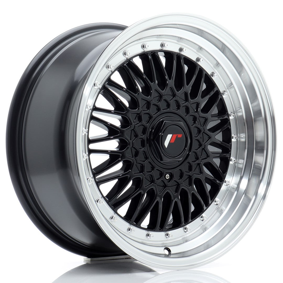 JR Wheels JR9178593574GB JR Wheels JR9 17x8,5 ET35 5x112/120 Gloss Black w/ Machined Lip