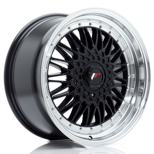 JR Wheels JR91890XX2074GB JR Wheels JR9 18x9 ET20-40 BLANK Gloss Black w/ Machined Lip