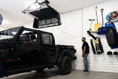 Bestop 18-26 Jeep Wrangler JL Hoss Hardtop Hoist (Black)