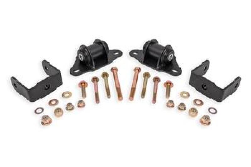 BMR Suspension BMR 14-19 Chevrolet Corvette Transmission/Differential Mount - Black Hammertone