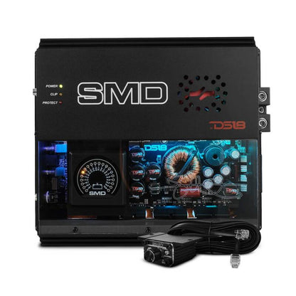 DS18 Steave Meade Colab 1-Channel Amp Class D 2000/1ohm 1400/2ohm 800/4ohm Watts LED Lights