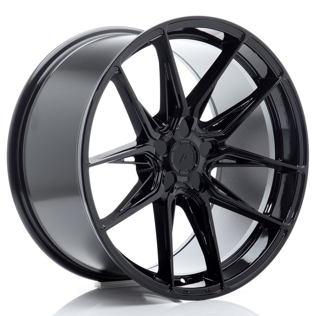 JR Wheels JR441910F25X1572GB JR Wheels JR44 19x10 ET15-45 5H BLANK Gloss Black