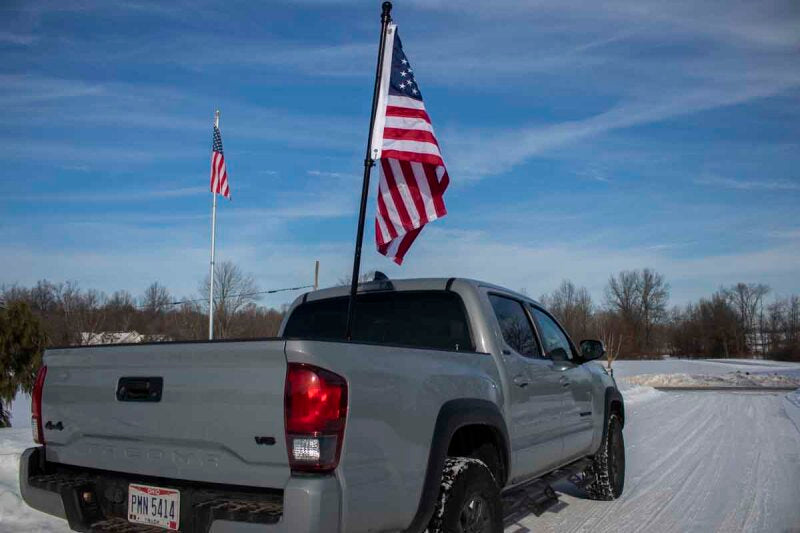 Fishbone Offroad Bed Rail Flag Mount