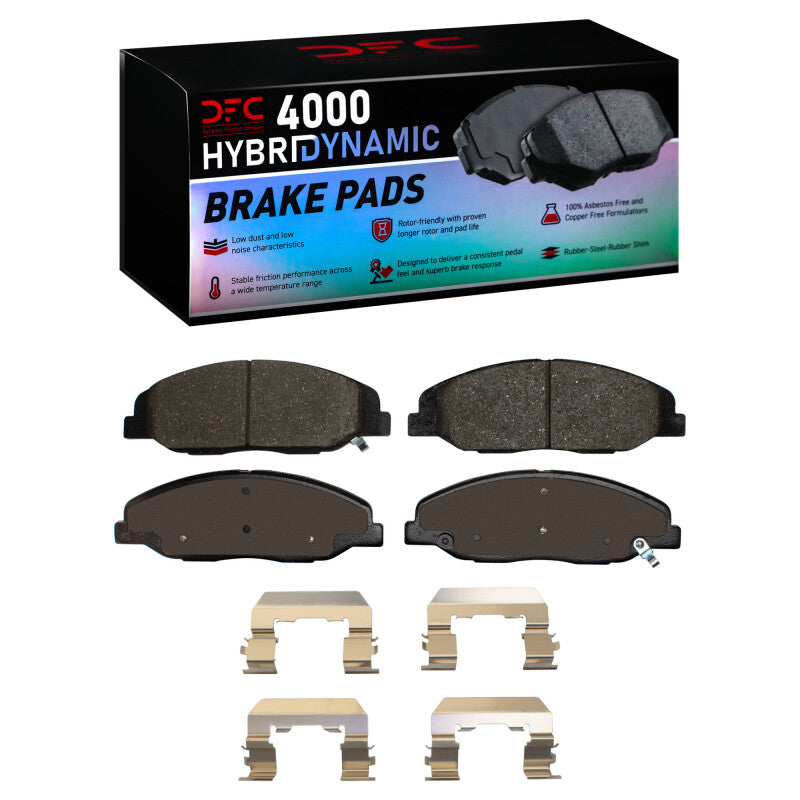 DFC 08-14 Cadillac CTS Front 4000 HybriDynamic Brake Pads and Hardware Kit