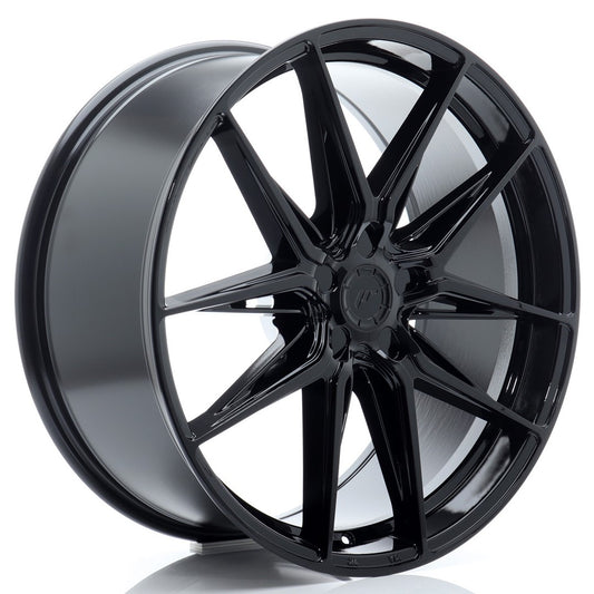 JR Wheels JR442190F15X2074GB JR Wheels JR44 21x9 ET20-40 5H BLANK Gloss Black