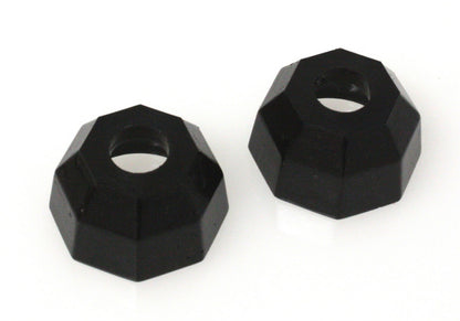 Energy Suspension Universal Black 16.6mm Taper Dia Octagon Tie Rod Dust Boots (Set of 2)