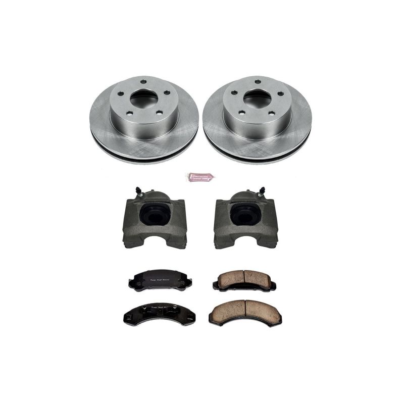 PowerStop Power Stop 90-97 Ford Aerostar Front Autospecialty Brake Kit w/Calipers