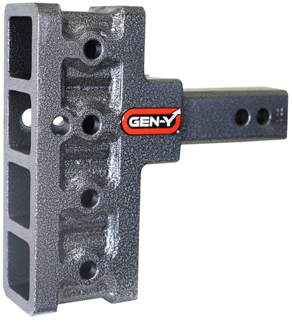 GEN-Y Hitch Gen-Y Mega Duty 2in Shank 5in Offset Drop 1.5K TW 10K (Hitch Only)