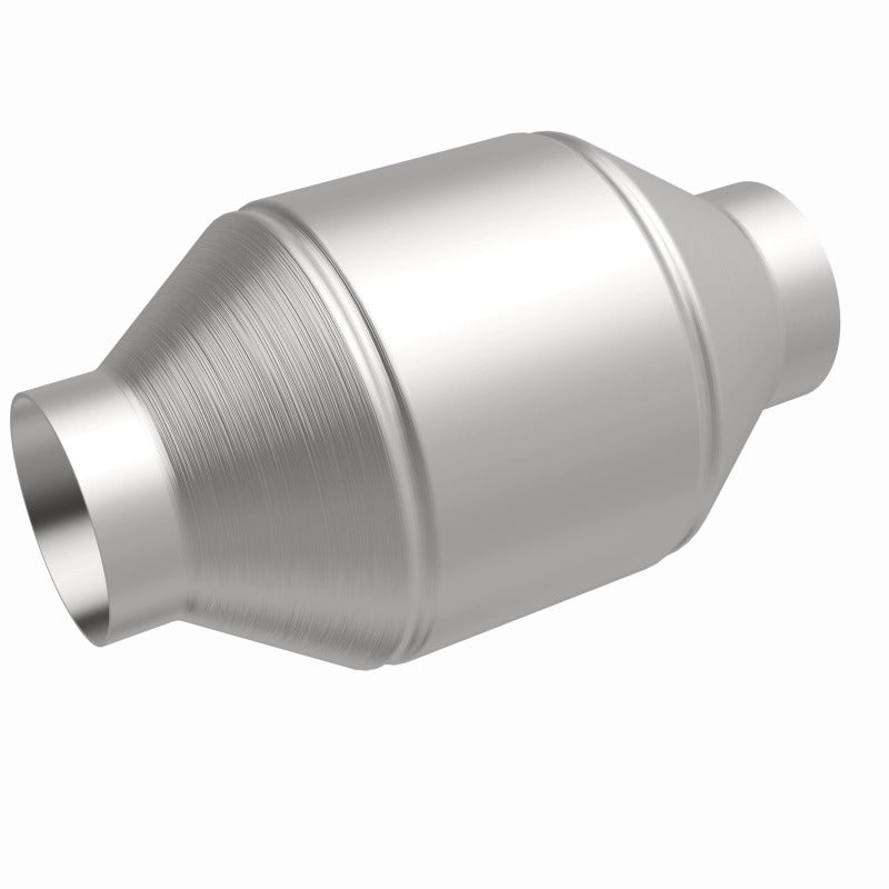 MagnaFlow Univ Cat Conv 2.5in Inlet/Outlet Center/Center Round 3in Body L x 5in W x 8.75in Overall L
