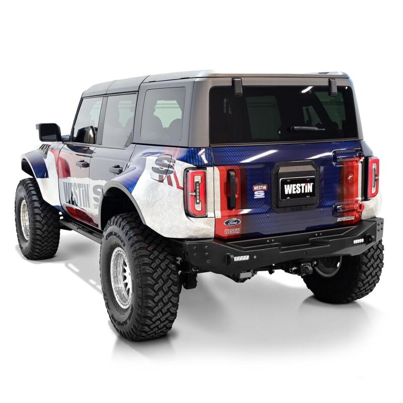 Westin 21-25 Ford Bronco (Excl. Sport) XTS Rear Bumper - Tex. Blk
