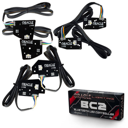 ORACLE Lighting Oracle 19-21 RAM 1500 Projector LED Headlight DRL Kit - RGBW+A w/ BC1 Controller