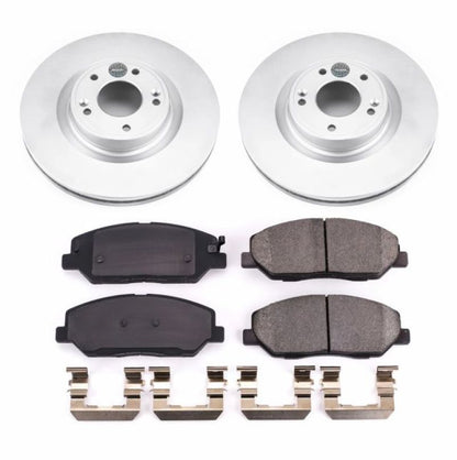 PowerStop Power Stop 09-11 Hyundai Genesis Front Z17 Evolution Geomet Coated Brake Kit