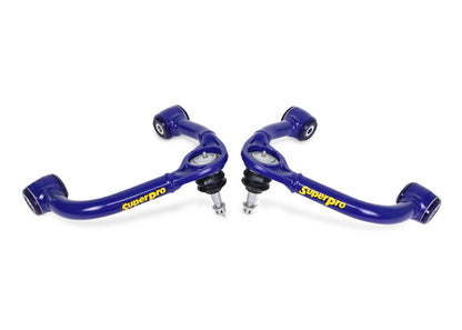 SuperPro 2021+ Ford F150 Fixed Offset Front Upper Control Arm Set