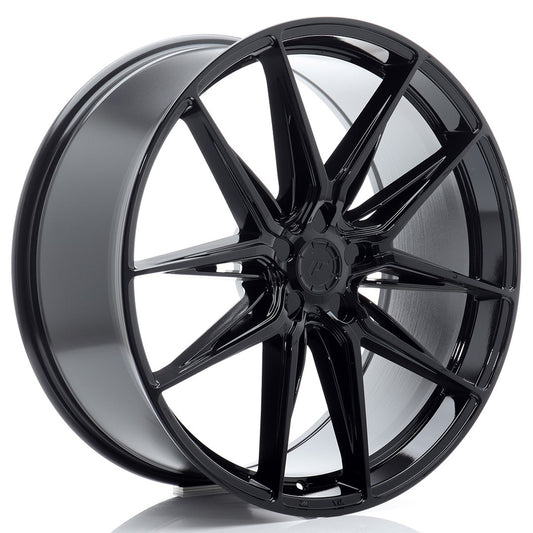 JR Wheels JR442210F15X2074GB JR Wheels JR44 22x10 ET20-46 5H BLANK Gloss Black
