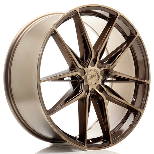 JR Wheels JR442210F15X2074BZP JR Wheels JR44 22x10 ET20-46 5H BLANK Platinum Bronze