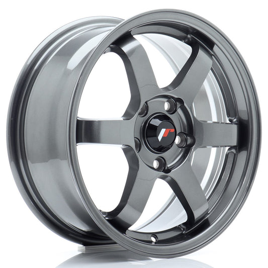 JR Wheels JR316704H2567GM1 JR Wheels JR3 16x7 ET25 4x100 Gun Metal
