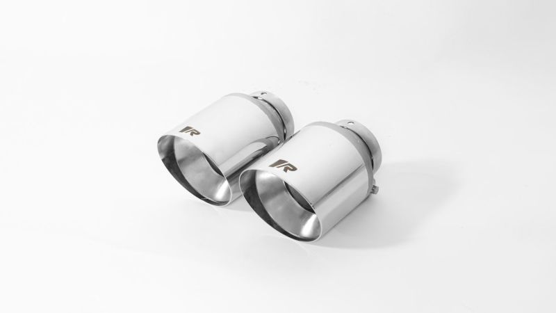Remus Stainless Steel 102mm Short Style Straight Chrome Tail Pipe Set (Pair)

