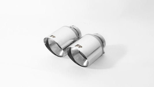 Remus Stainless Steel 102mm Short Style Straight Chrome Tail Pipe Set (Pair)

