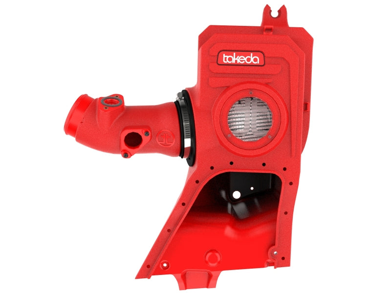 aFe 23-26 Honda Civic Type R Takeda Momentum Red Edition Cold Air Intake System w/ Pro DRY S Filter