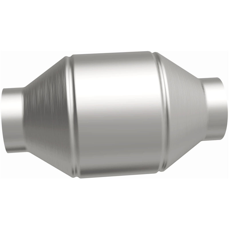 MagnaFlow Univ Cat Conv 2.5in Inlet/Outlet Center/Center Round 3in Body L x 5in W x 8.75in Overall L