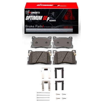 R1 Concepts R1 12-17 Hyundai Equus Front Optimum OE Pads & Hardware Kit